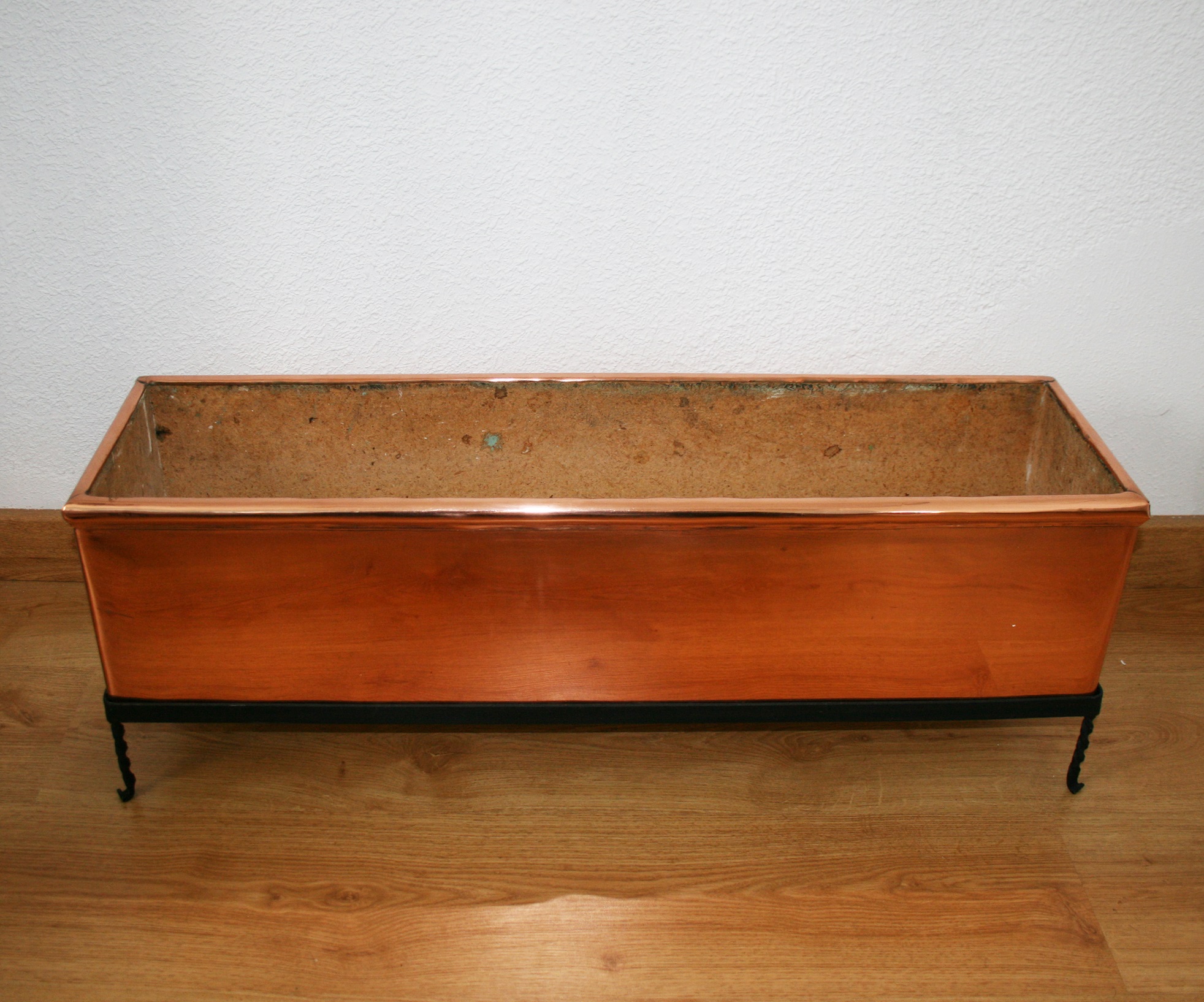 Copper Planter Box, 1960s Modernism